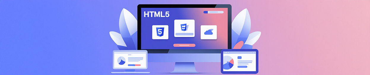 Smartphone with HTML5 banner ad